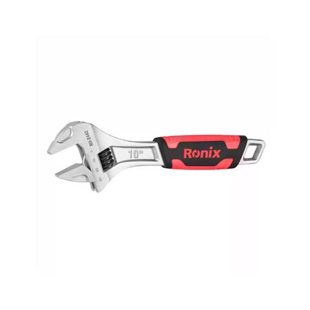 آچار فرانسه سایز 10 روکش‌دار RH-2442