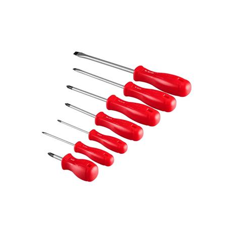 ست پیچ گوشتی دسته پلاستیکی تک رنگ رونیکس RH-2705