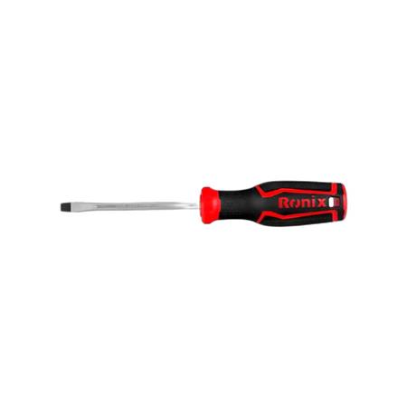 پیچ گوشتی دسته پلاستیکی دورنگ 100x6 دوسو رونیکس RH-2746