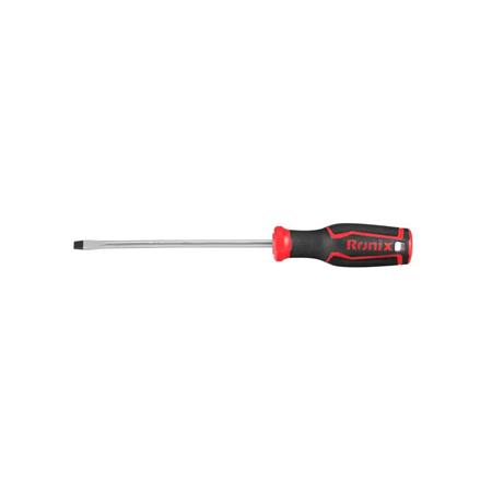 پیچ گوشتی دسته پلاستیکی دورنگ 150x6 دوسو رونیکس RH-2748
