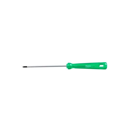 پیچ گوشتی تکی ساده 100x3 چهارسو کریستالی رونیکس RH-2833