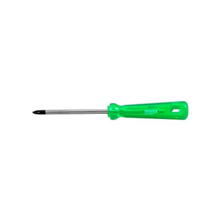 پیچ گوشتی تکی ساده 100x6 چهارسو کریستالی رونیکس RH-2864