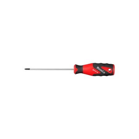 پیچ گوشتی چهارسو دسته TPR سایز 3x100 میلی‌متر رونیکس RH-2836