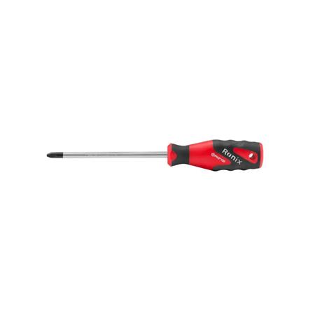 پیچ گوشتی چهارسو دسته TPR سایز 8x150 میلی‌متر رونیکس RH-2885