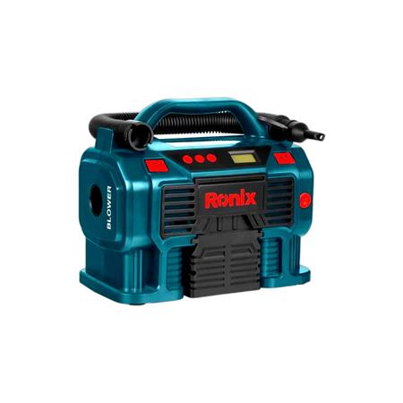 مینی کمپرسور باد سه کاره دیجیتال فندکی و برق شهری با کیف رونیکس RH-4261B