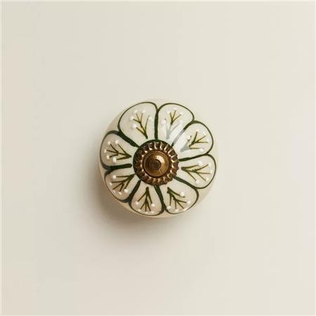 دستگیره کمد گرد گلدار  زاراهوم 6393