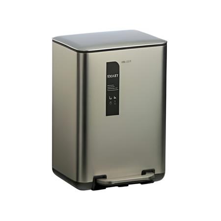 سطل فیونا اسمارت 6976-Gunmetal-12L