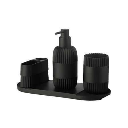 ست اکسسوری 4 تکه رزین اسمارت AD-254D/BL
