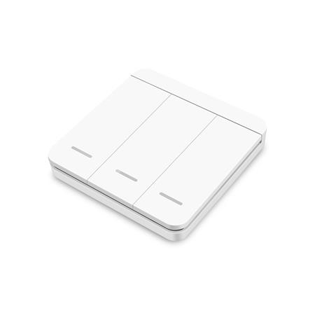 کلید خروج بی‌سیم سه کلید پیانویی روستیک 855