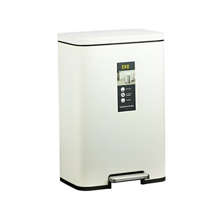 سطل مستطیلی مادیسون اکو E9361P-WH-50L