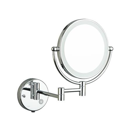آینه اصلاح بازویی چراغ‌دار اسمارت S214-1/CR